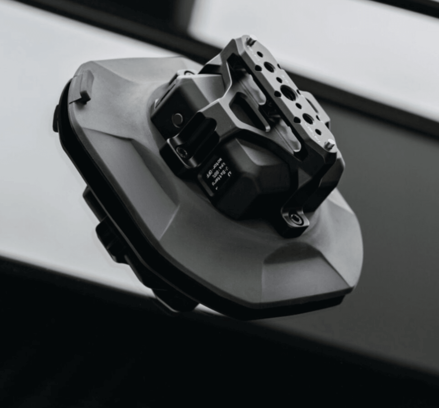 Suction mount installation step 1